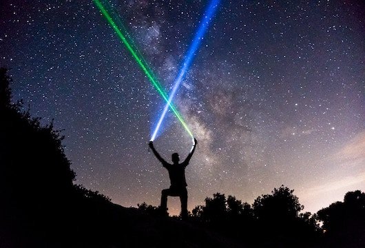 facebook space laser